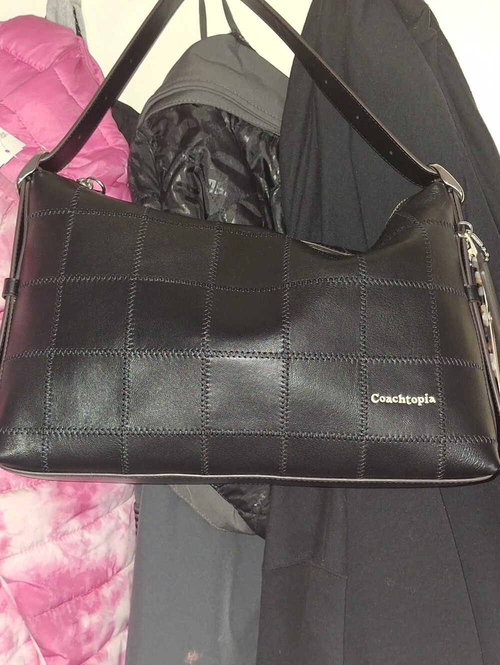 Large Black Coachtopia Alter Ego Bag - Picture 5 of 6